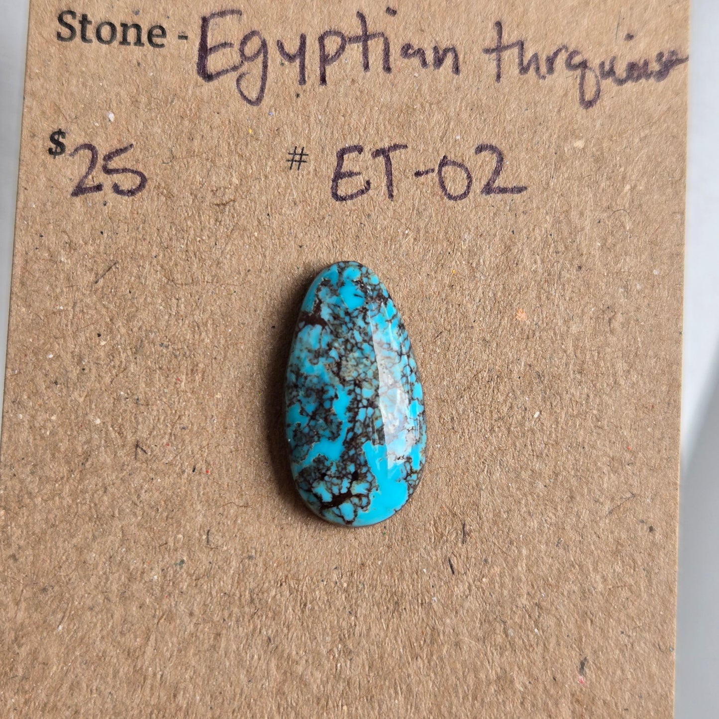 Egyptian Turquoise Cabochon Et-02