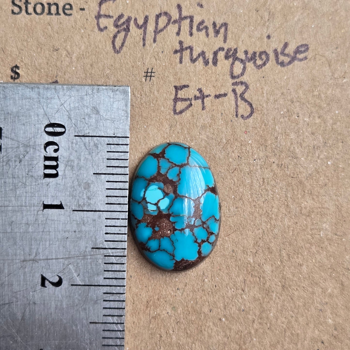 Egyptian Turquoise Cabochon - ET-13