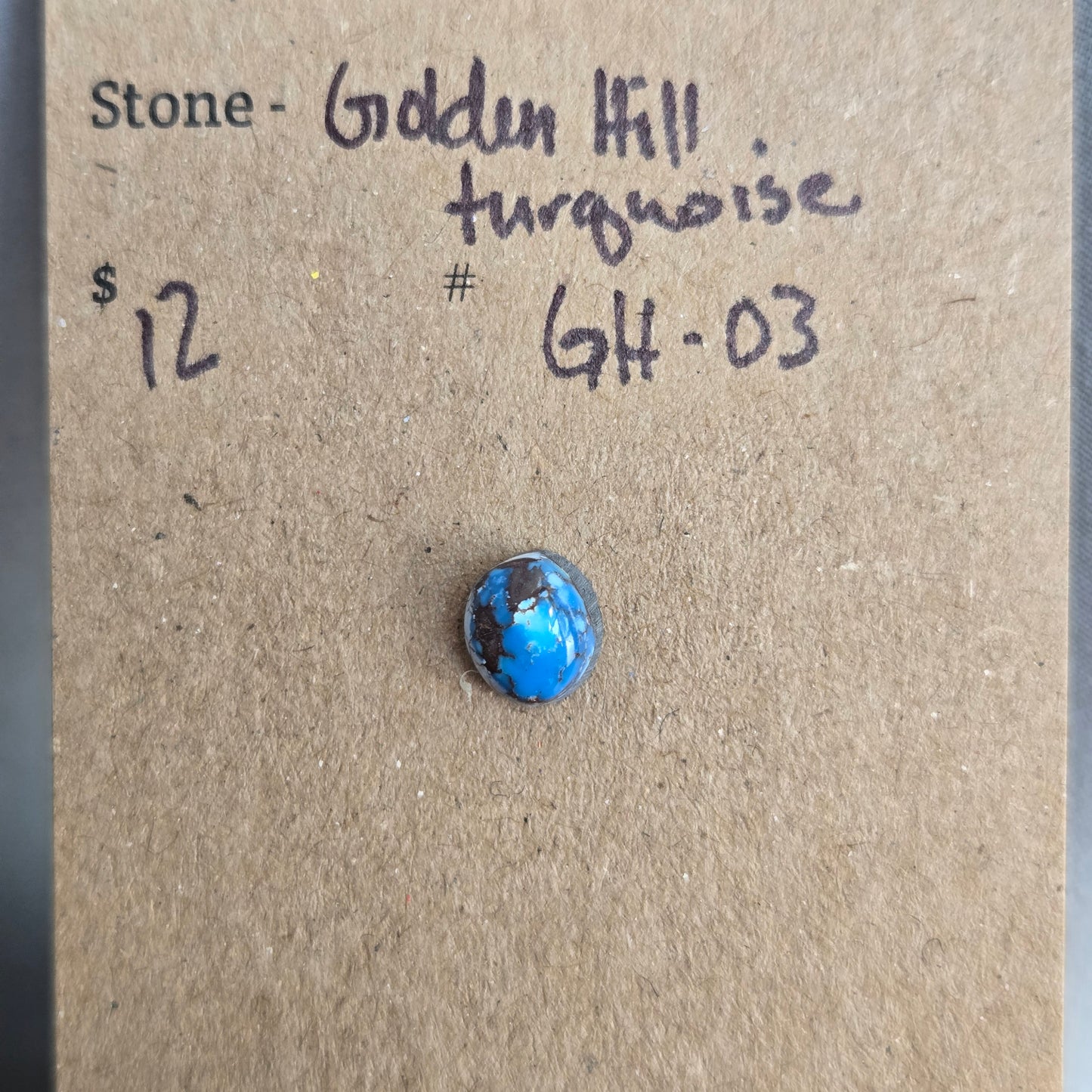 Golden Hill Turquoise Cabochon GH-03