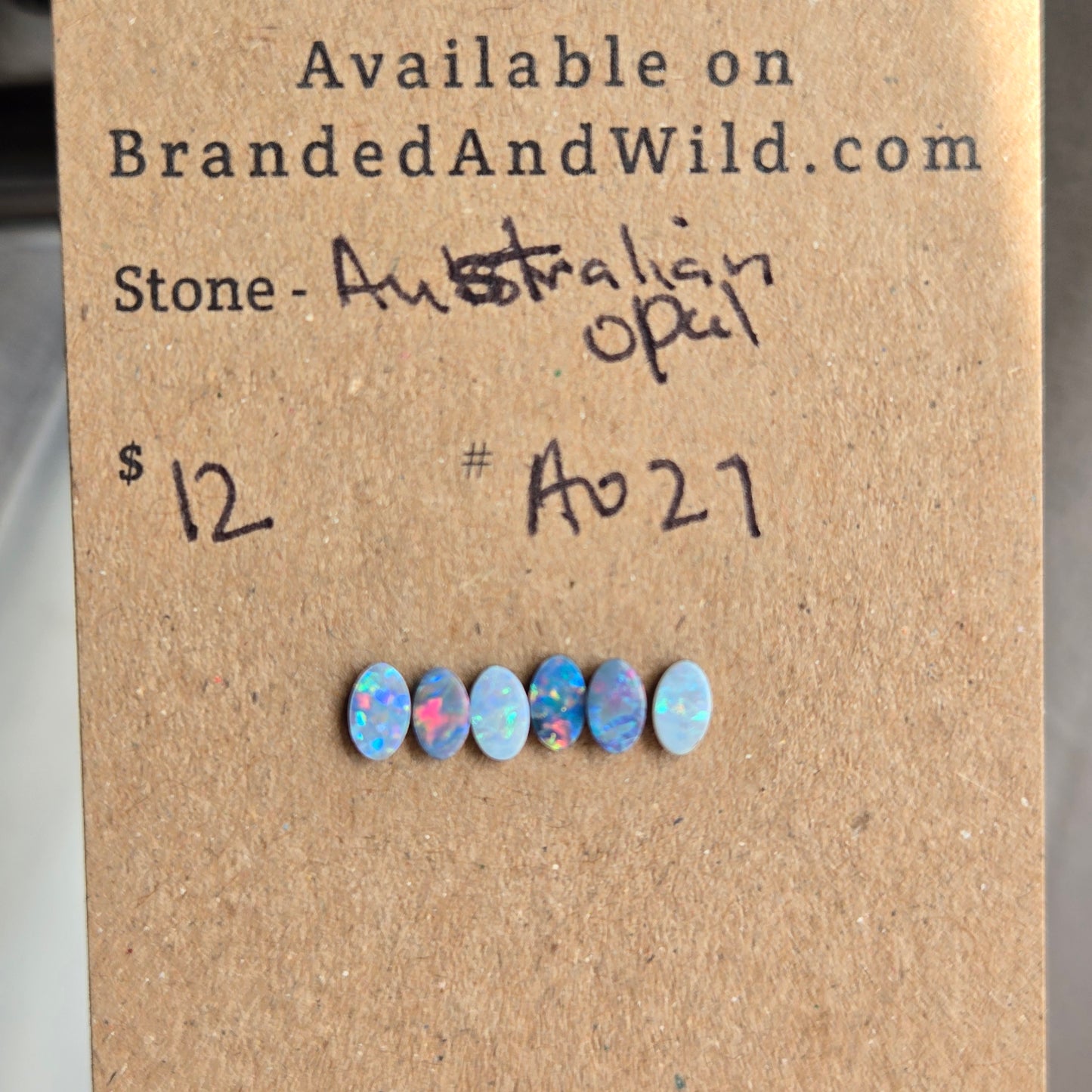 Australian Opal Cabochon (3x5) - A027