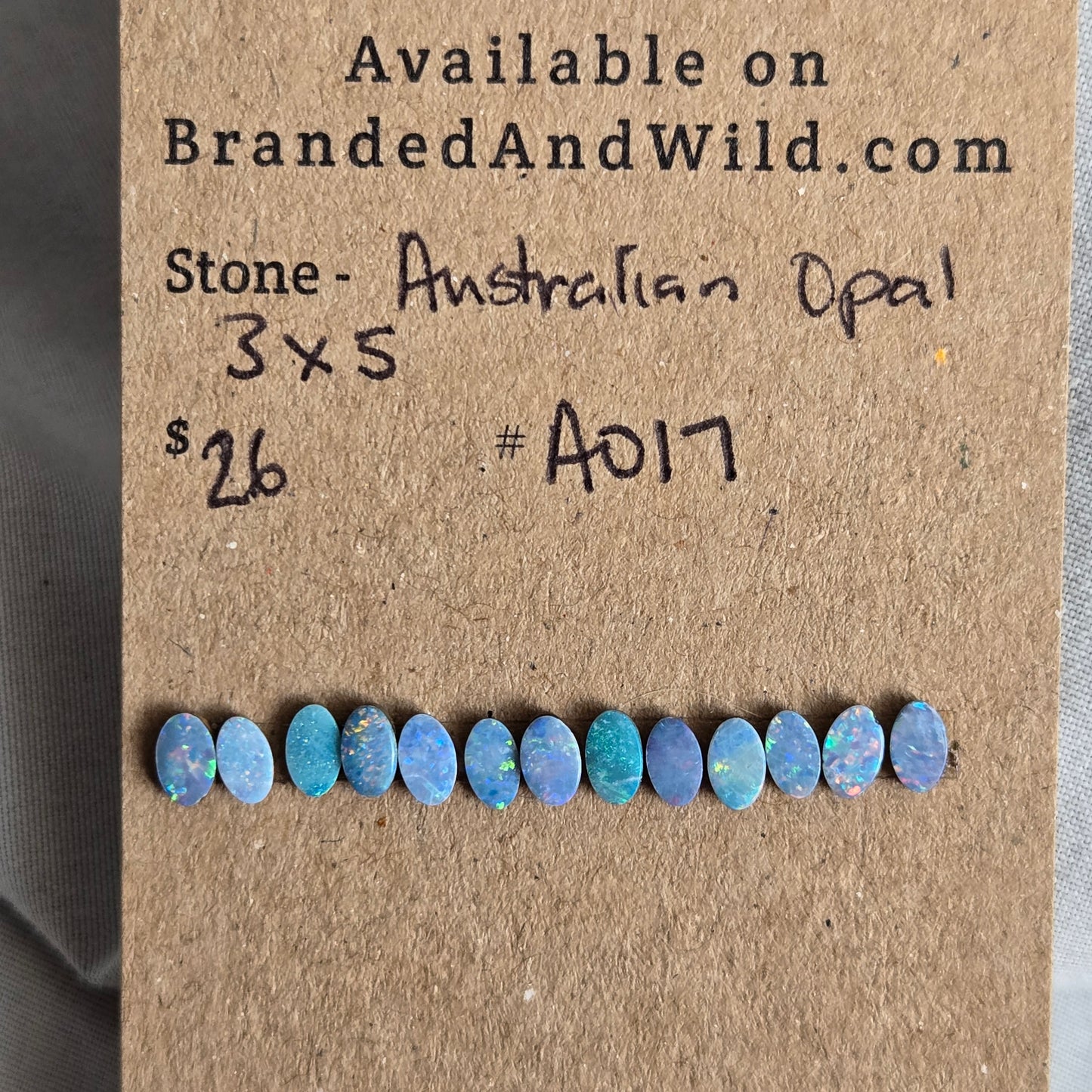 Australian Opal Cabochon 3x5 - AO17