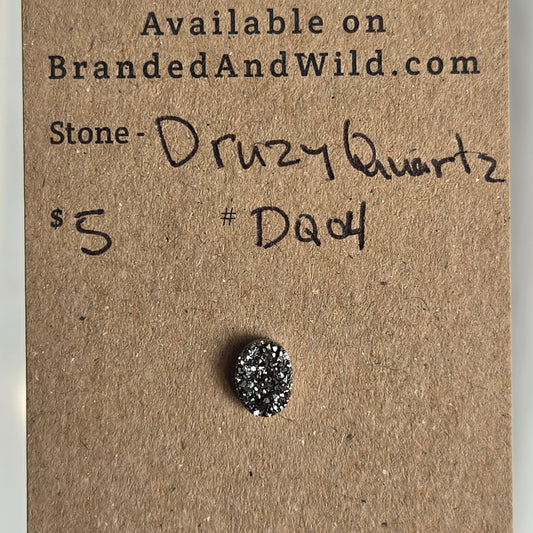 Druzy Quartz Cabochon - DQ04