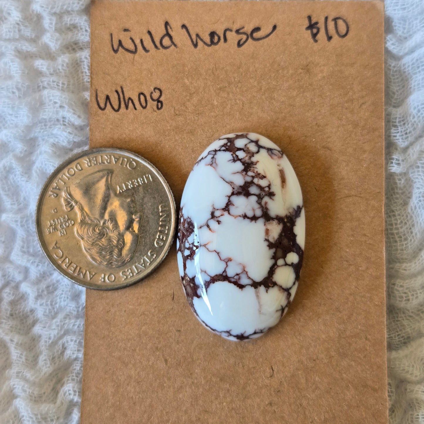 Wild Horse Turquoise Cabochon - Wh08