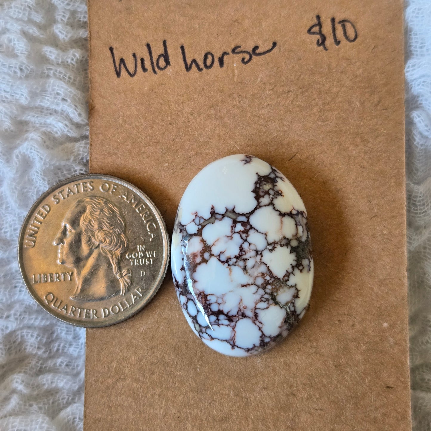 Wild Horse Turquoise Cabochon - Wh19