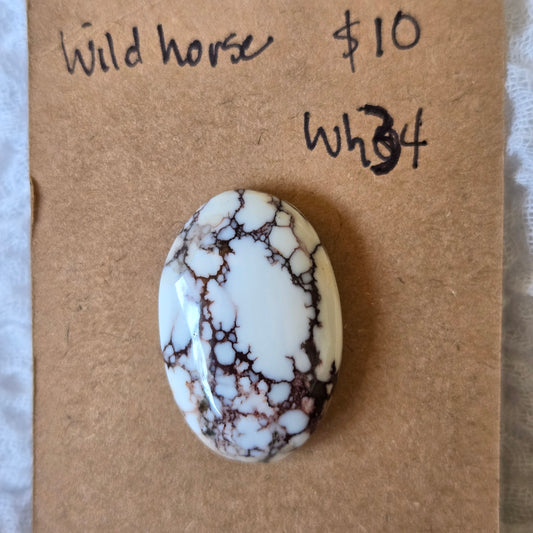 Wild Horse Turquoise Cabochon - Wh34