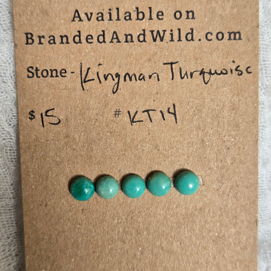 Kingman Turquoise Cabochon - KT14