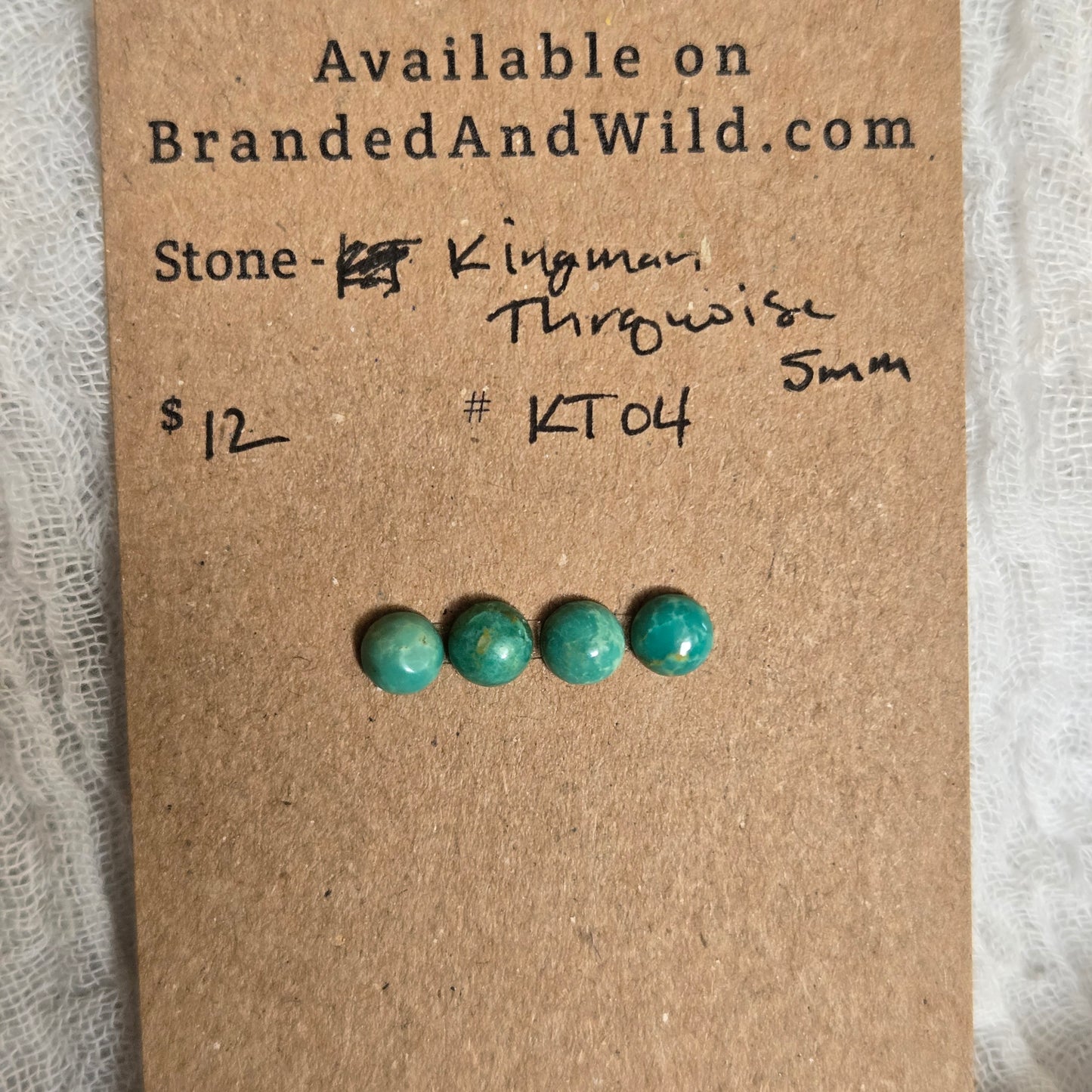 Kingman Turquoise Cabochon - KT04