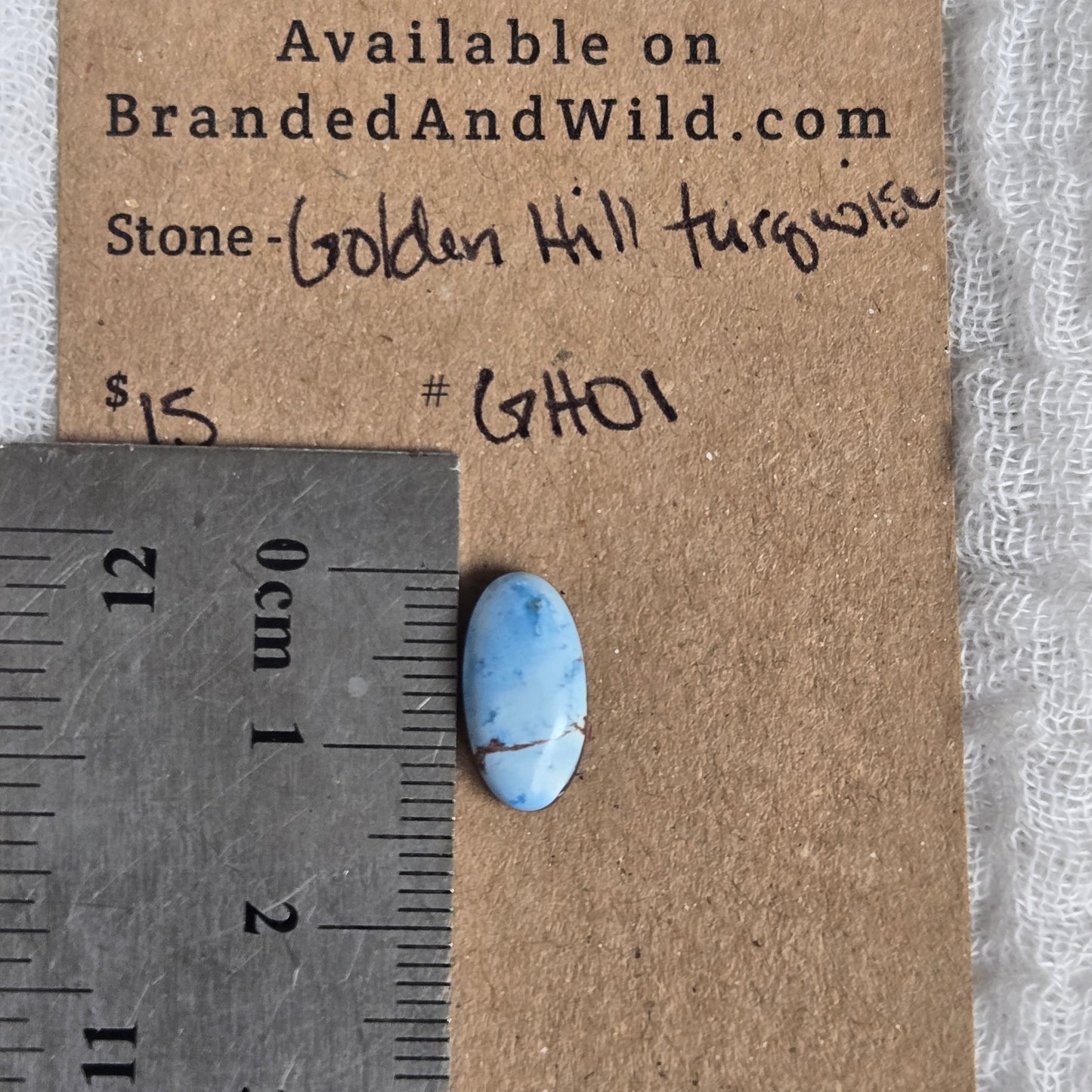 Golden Hill Turquoise Cabochon - GH01