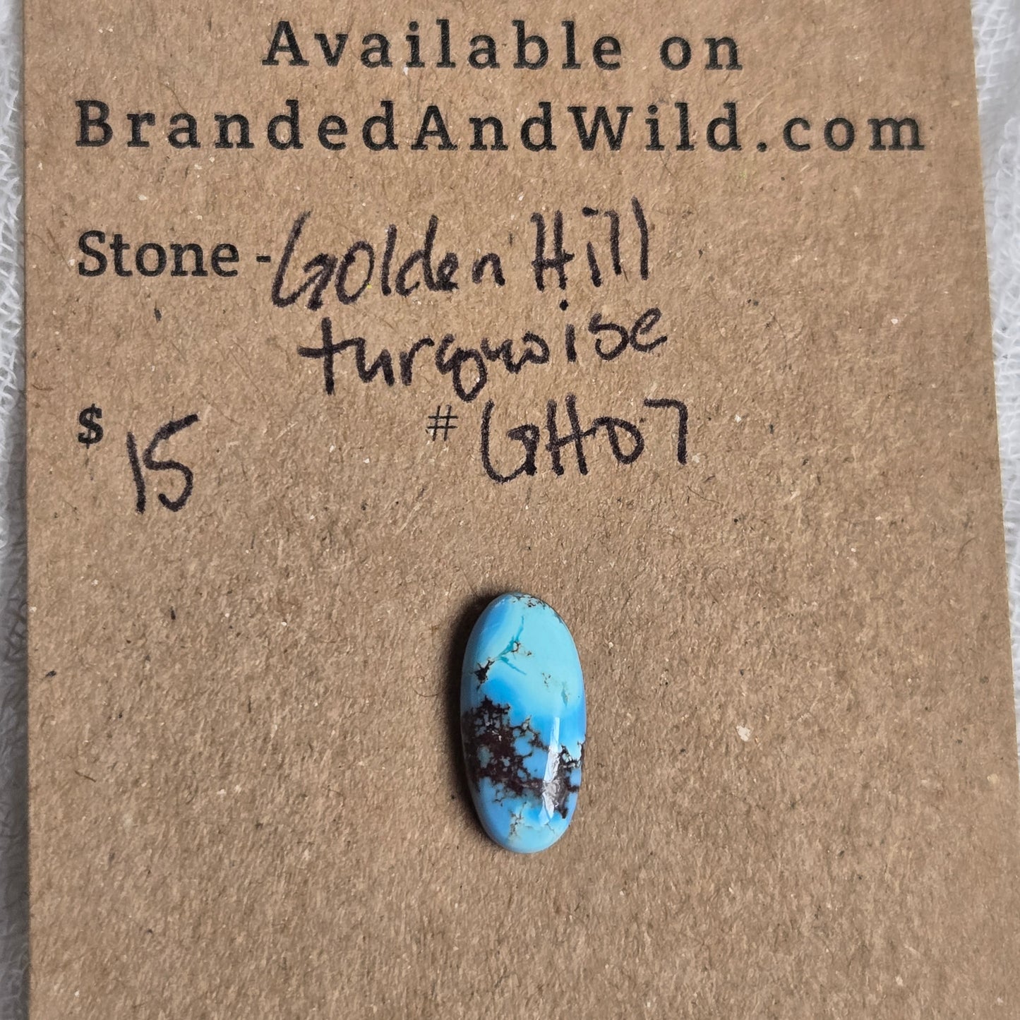 Golden Hill Turquoise Cabochon - GH07