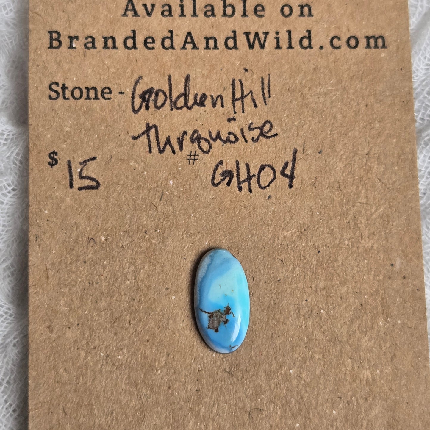 Golden Hill Turquoise Cabochon - GH04