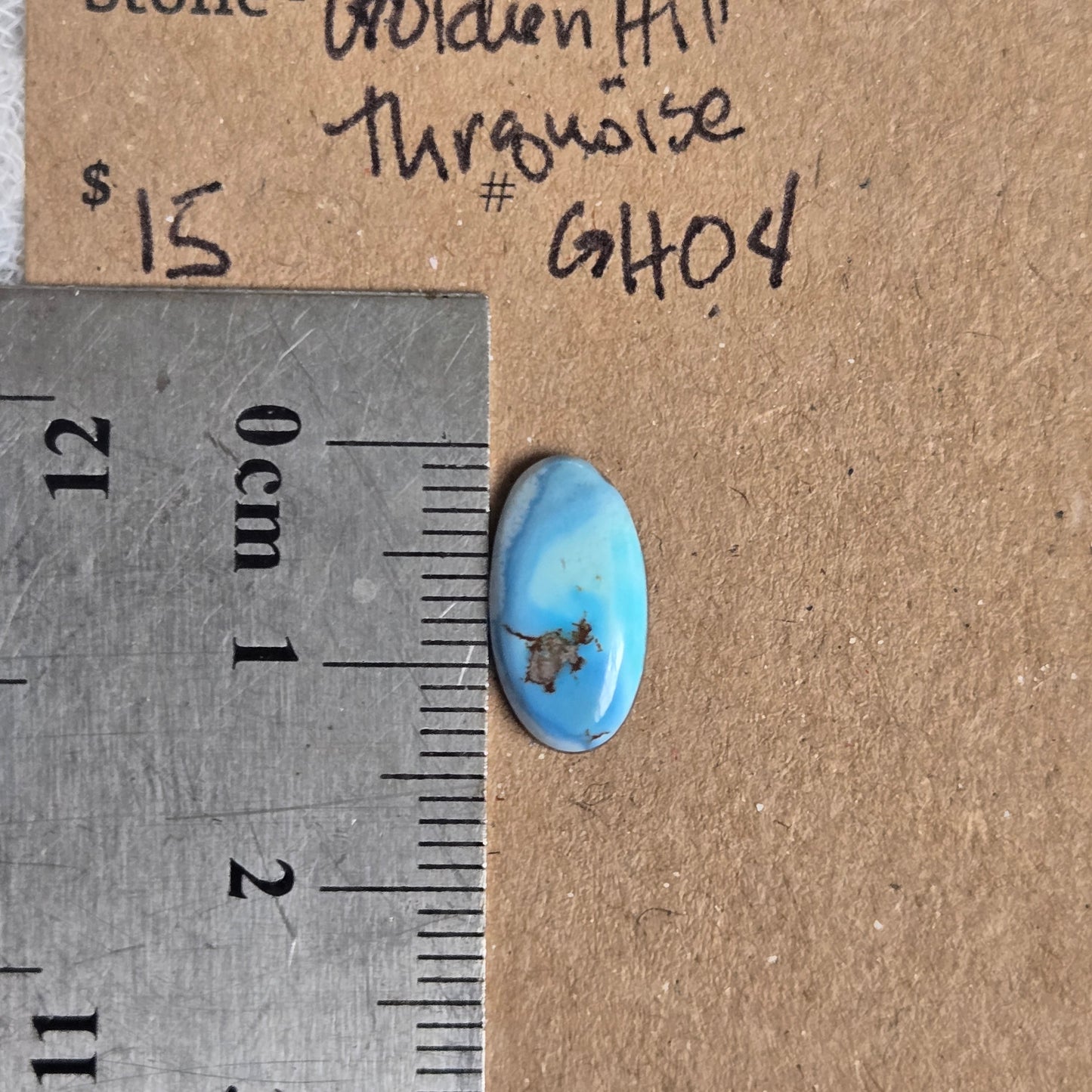 Golden Hill Turquoise Cabochon - GH04