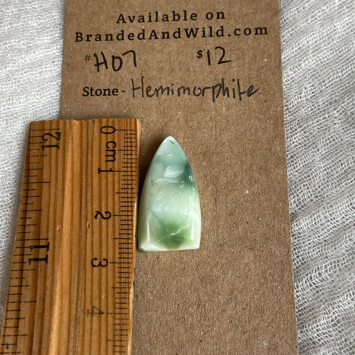 Hemimorite Cabochon - H07