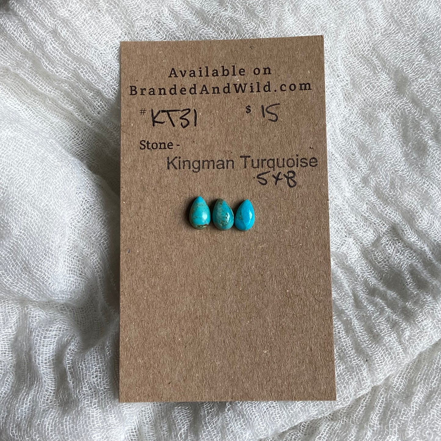 Kingman Turquoise Cabochon - KT31
