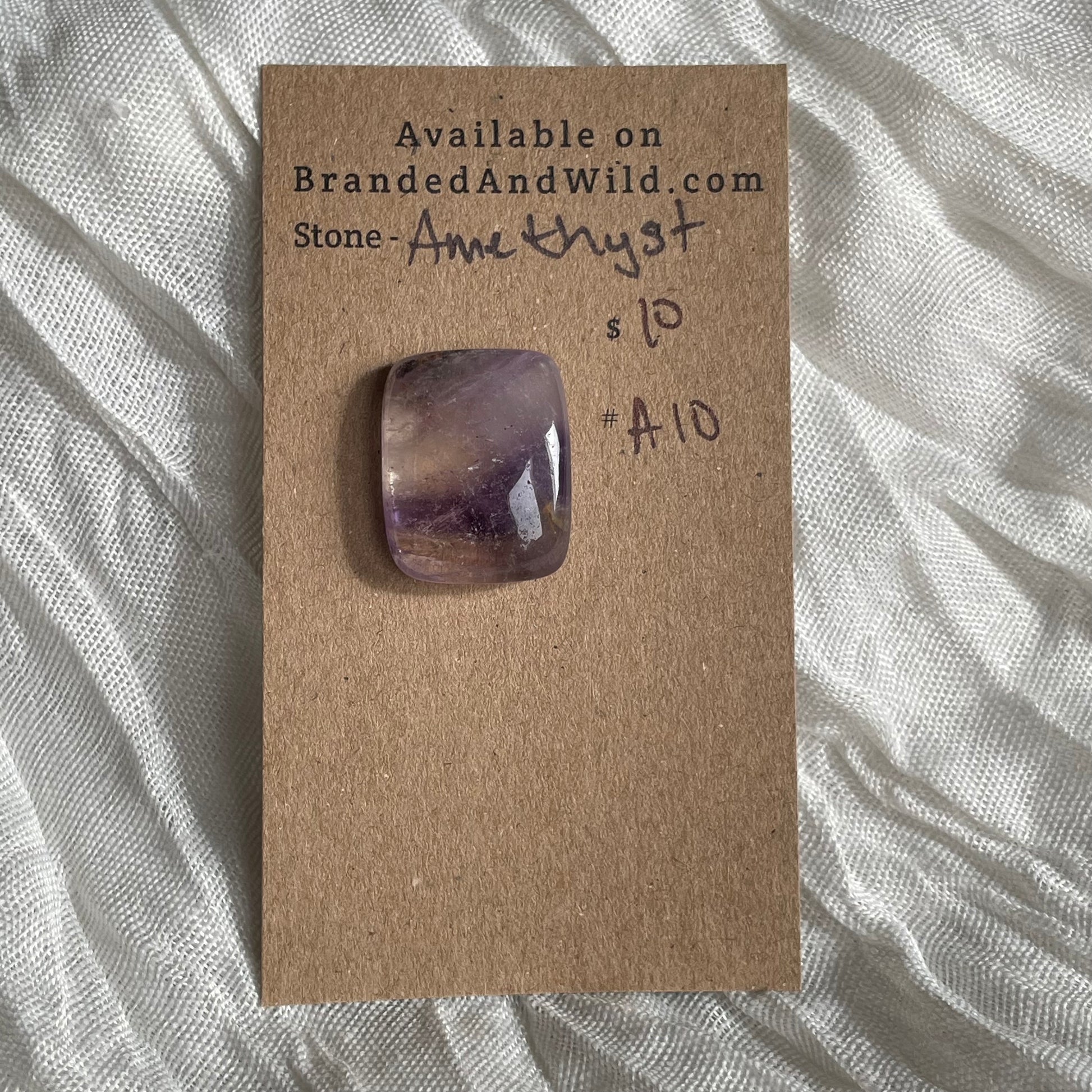 Amethyst Cabochon - A10 204CFD9F-111F-4E65-A166-DB58E86FC7F2 Brandedandwild.com