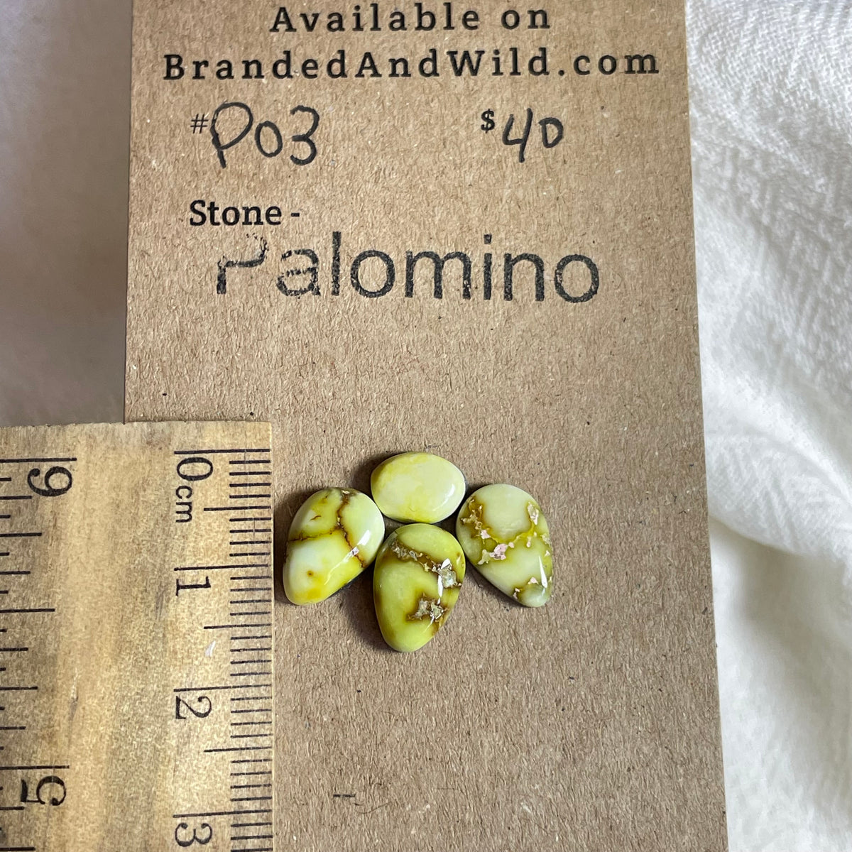 Palomino Cabochon - P03 20839BDE-0F04-413F-95C9-C9EDA7849C9B Brandedandwild.com