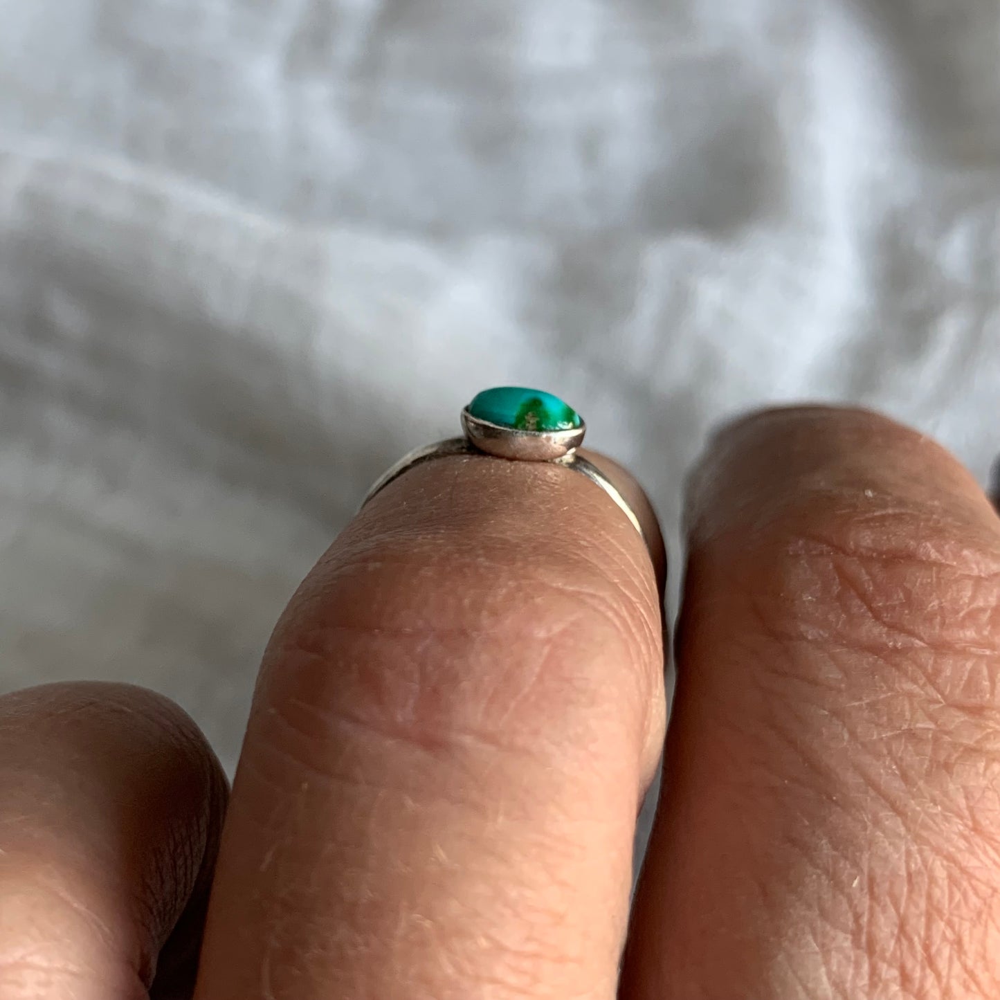 Sterling Silver Ring - R27  Size - 5