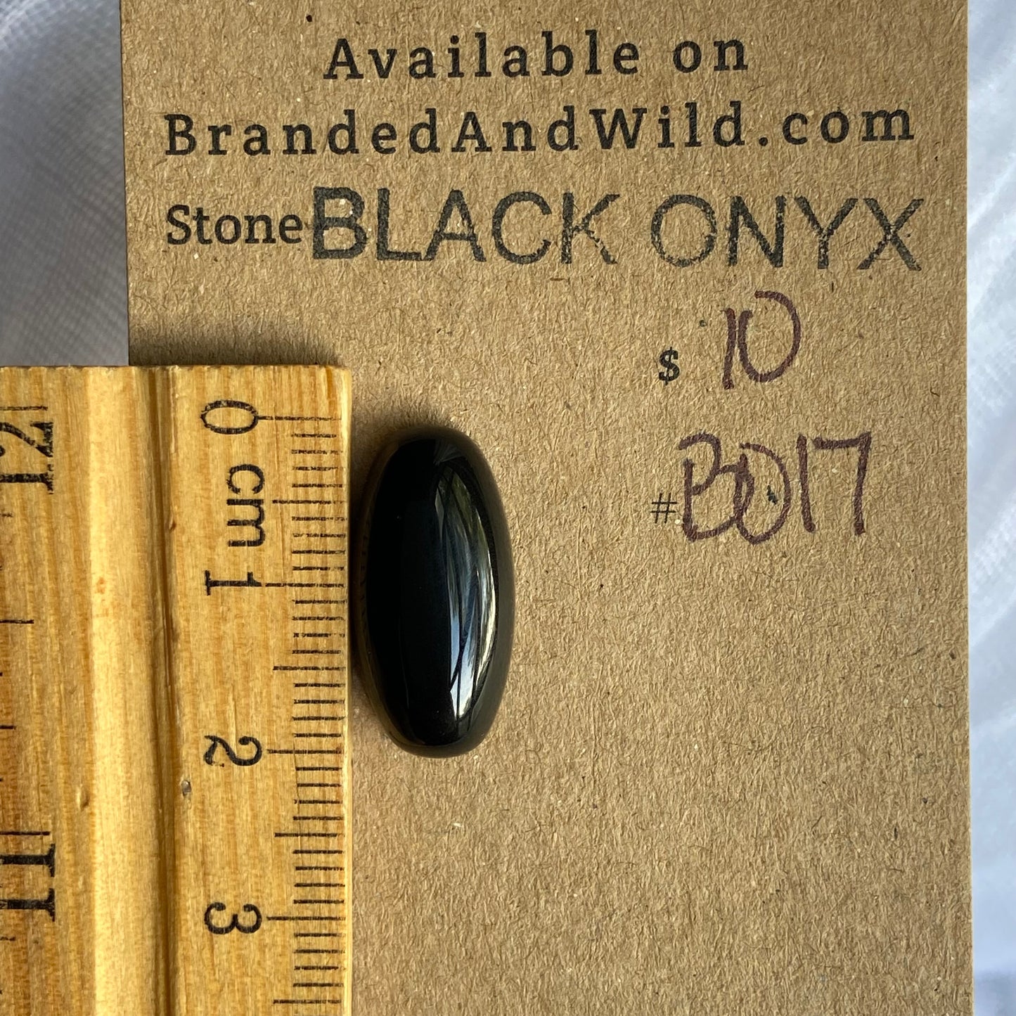 Black Onyx - Cabochon - BO17