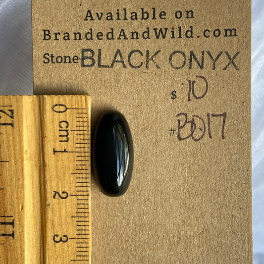 Black Onyx - Cabochon - BO17