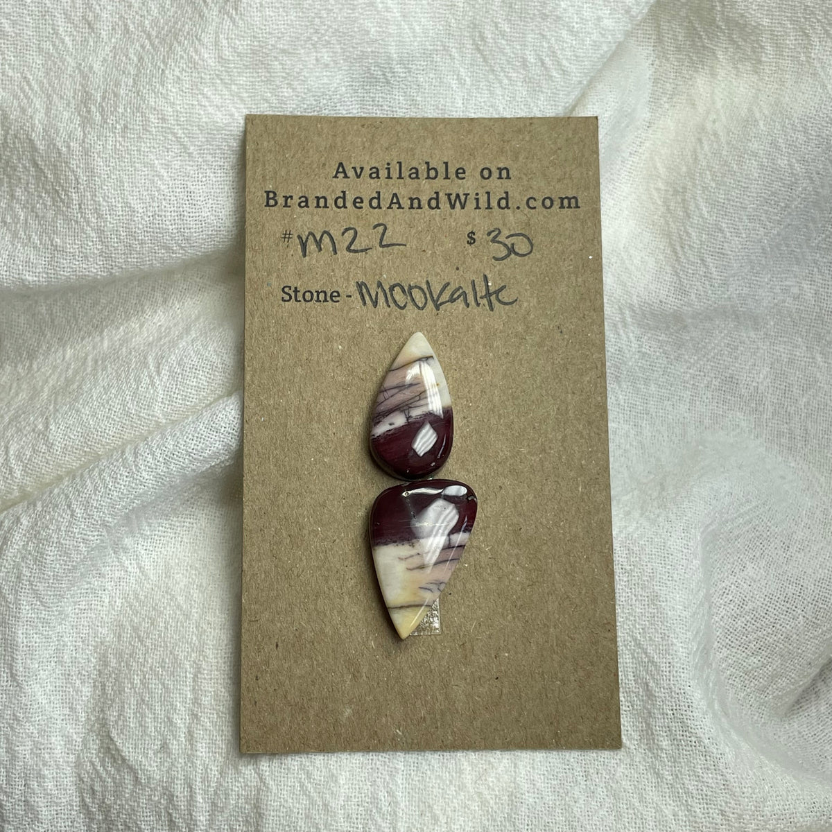 Mookaite Cabochon- M22 20B519D5-FDCC-4586-909B-FC8075E1B58F Brandedandwild.com