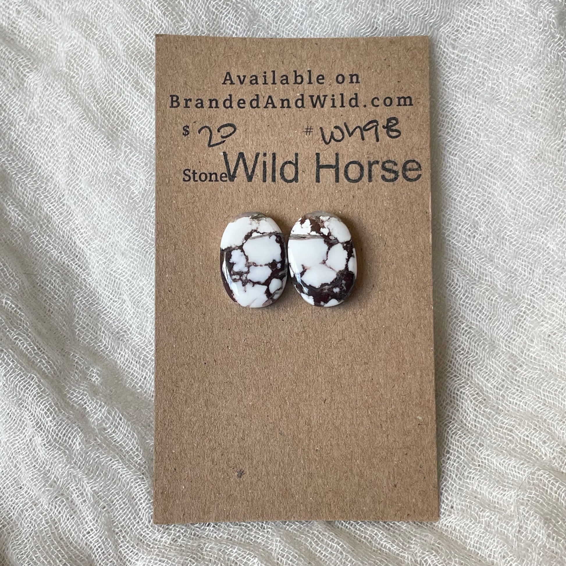 Wild Horse Cabochon - WH98 20D83E3C-36E6-4E99-AF09-1108A06EF8F4 Brandedandwild.com