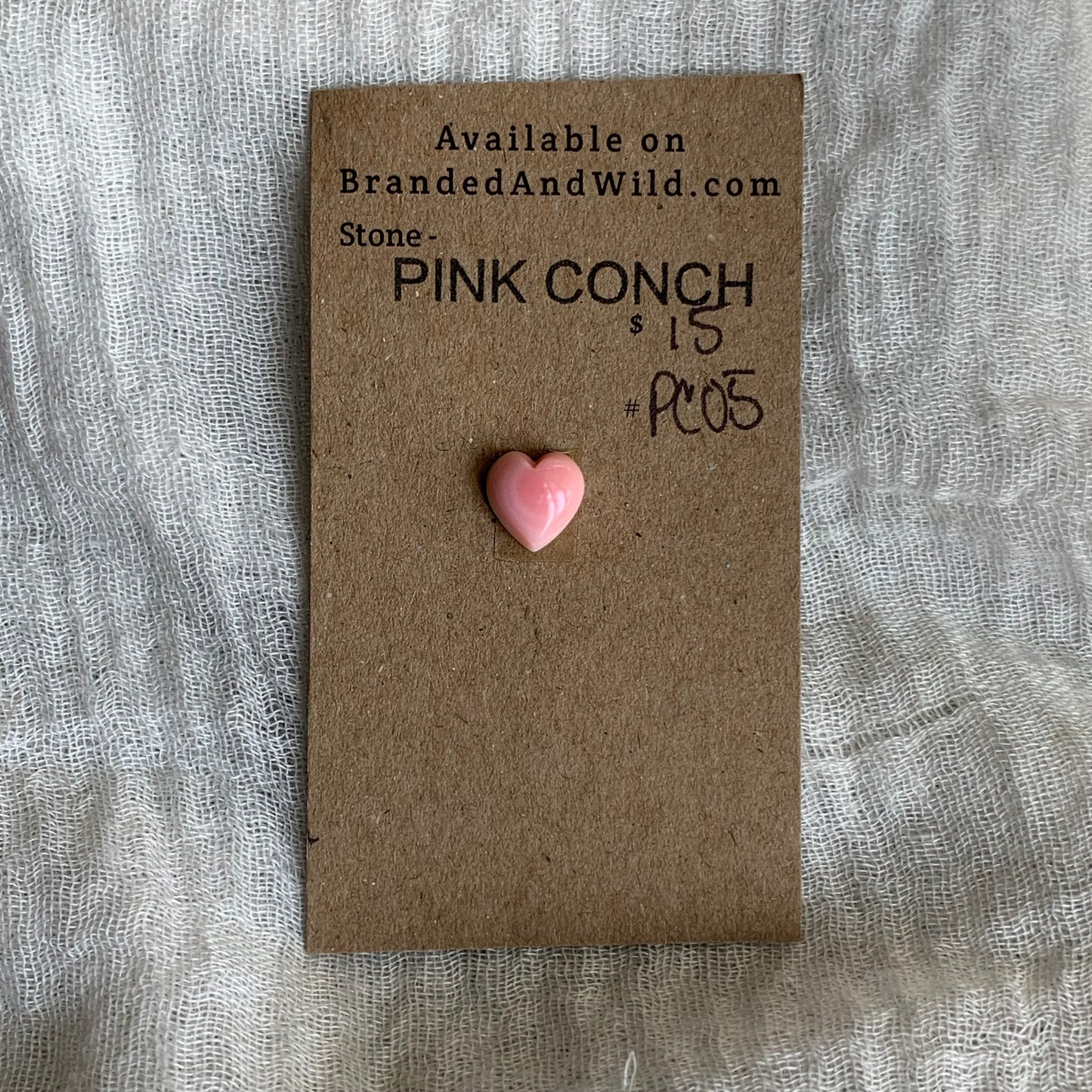 Pink Conch Cabochon - PC05