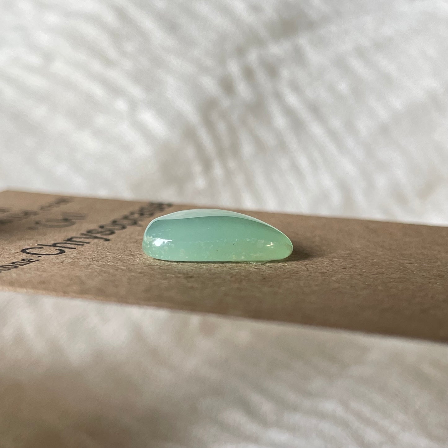 Chrysoprase Cabochon - Ch1 20F7A8D4-E2EB-4743-A5C9-7BCFABD80EC2 Brandedandwild.com