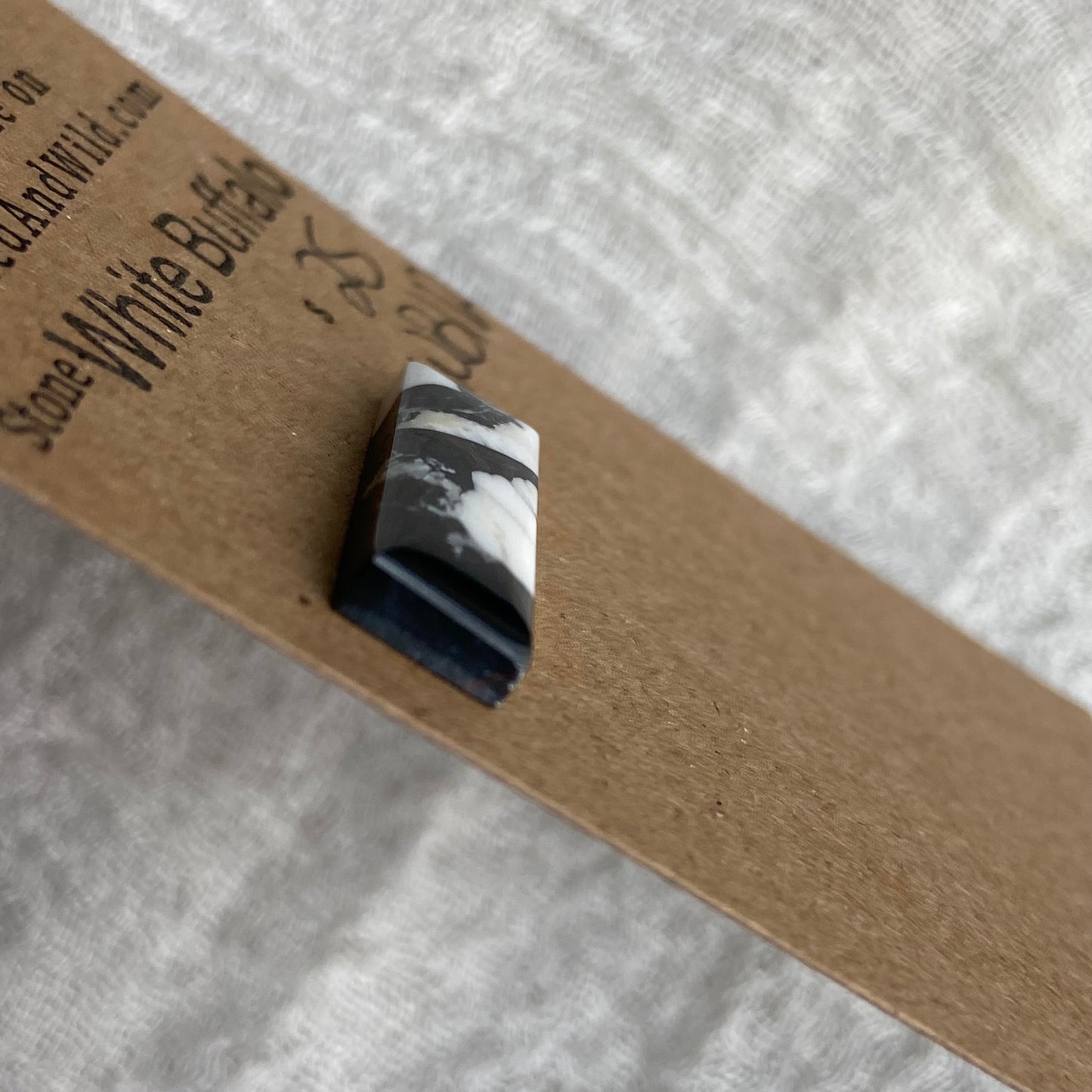 White Buffalo Cabochon - WB112