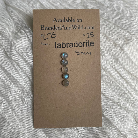 Labradorite Cabochon - L75 21522070-2BC0-480B-B4B6-F3F28C3B0810 Brandedandwild.com