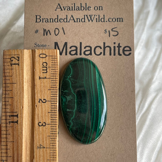 Malachite Cabochon - M01 216F8E73-9298-4E95-91A6-813B867C5FC1 Brandedandwild.com