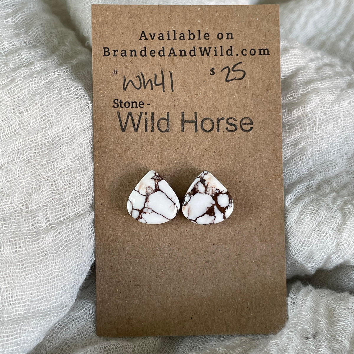 Wild Horse Cabochon - WH41 21725C8F-66F8-41D3-9D00-E4473A3CE235 Brandedandwild.com
