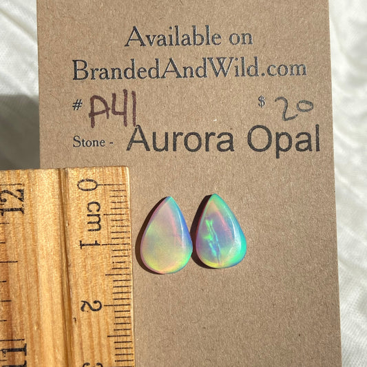 Aurora Opal Cabochon - A41 2192C3DB-8110-4CC7-97BB-B7318C485626 Brandedandwild.com