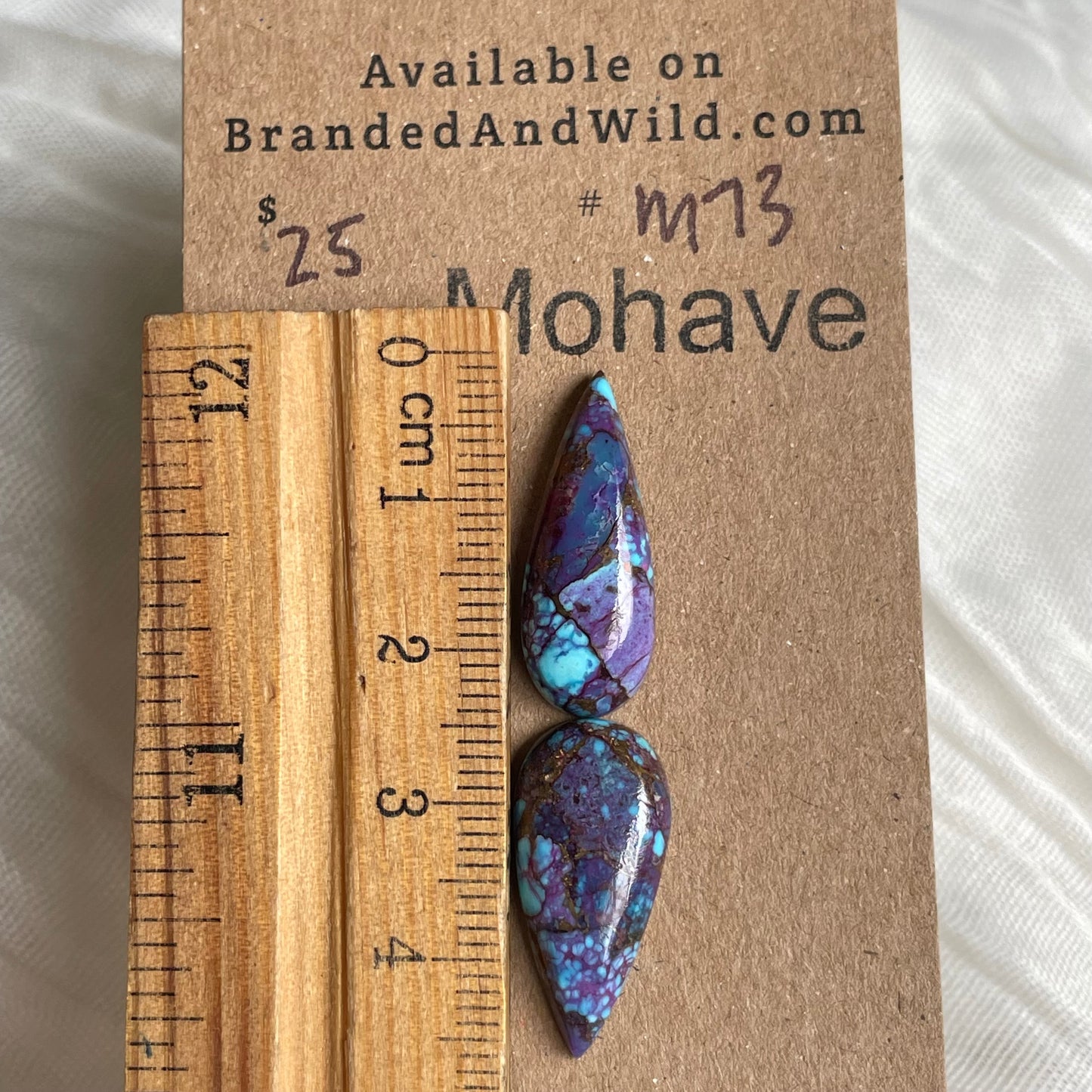 Mohave Cabochon - M73 Cabochon 21EB60A5-CC9B-4B67-B94C-34A0C286814A Brandedandwild.com