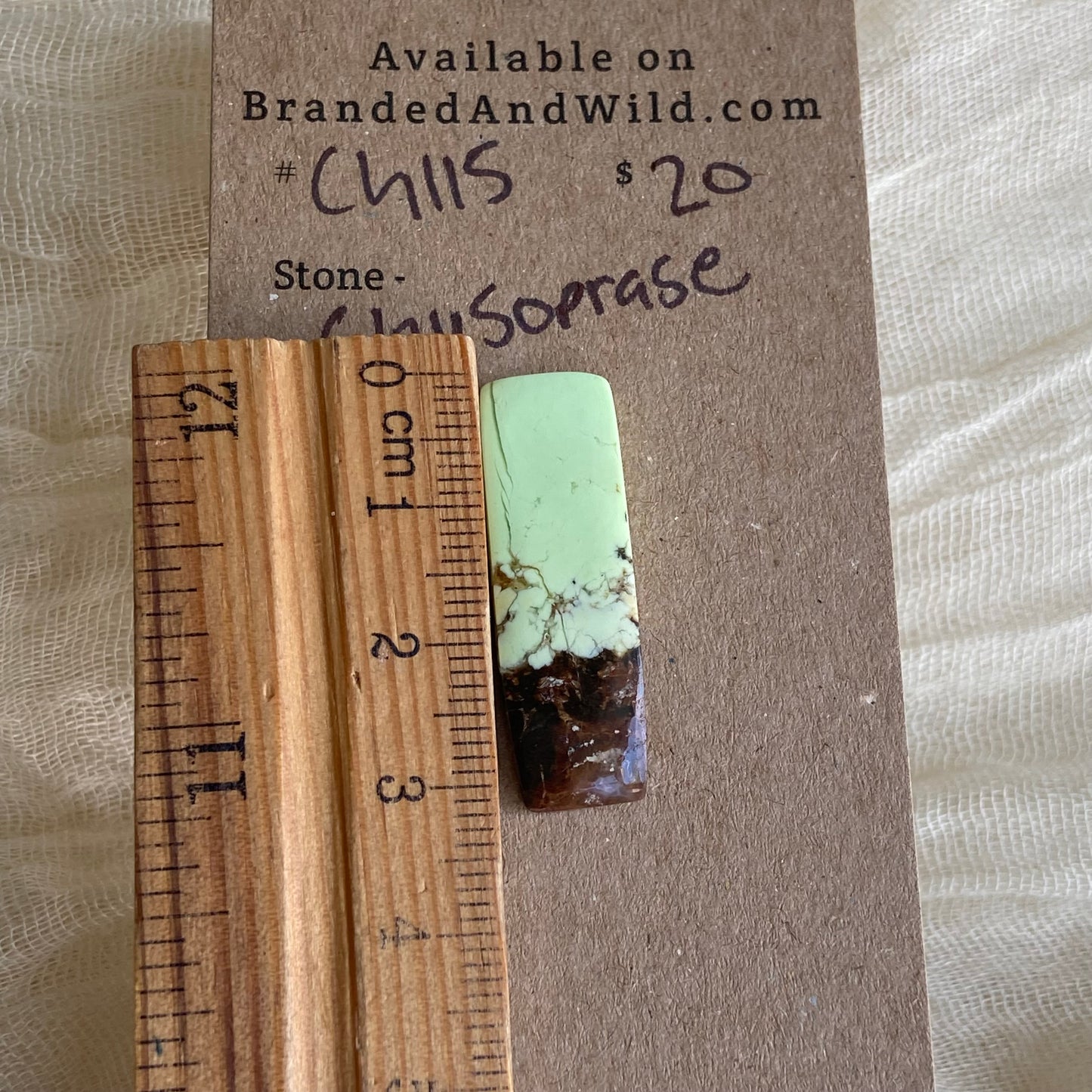Chrysoprase Cabochon - Ch115
