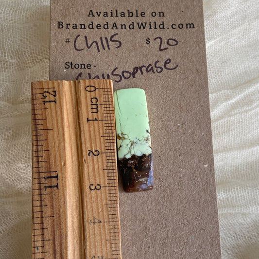 Chrysoprase Cabochon - Ch115