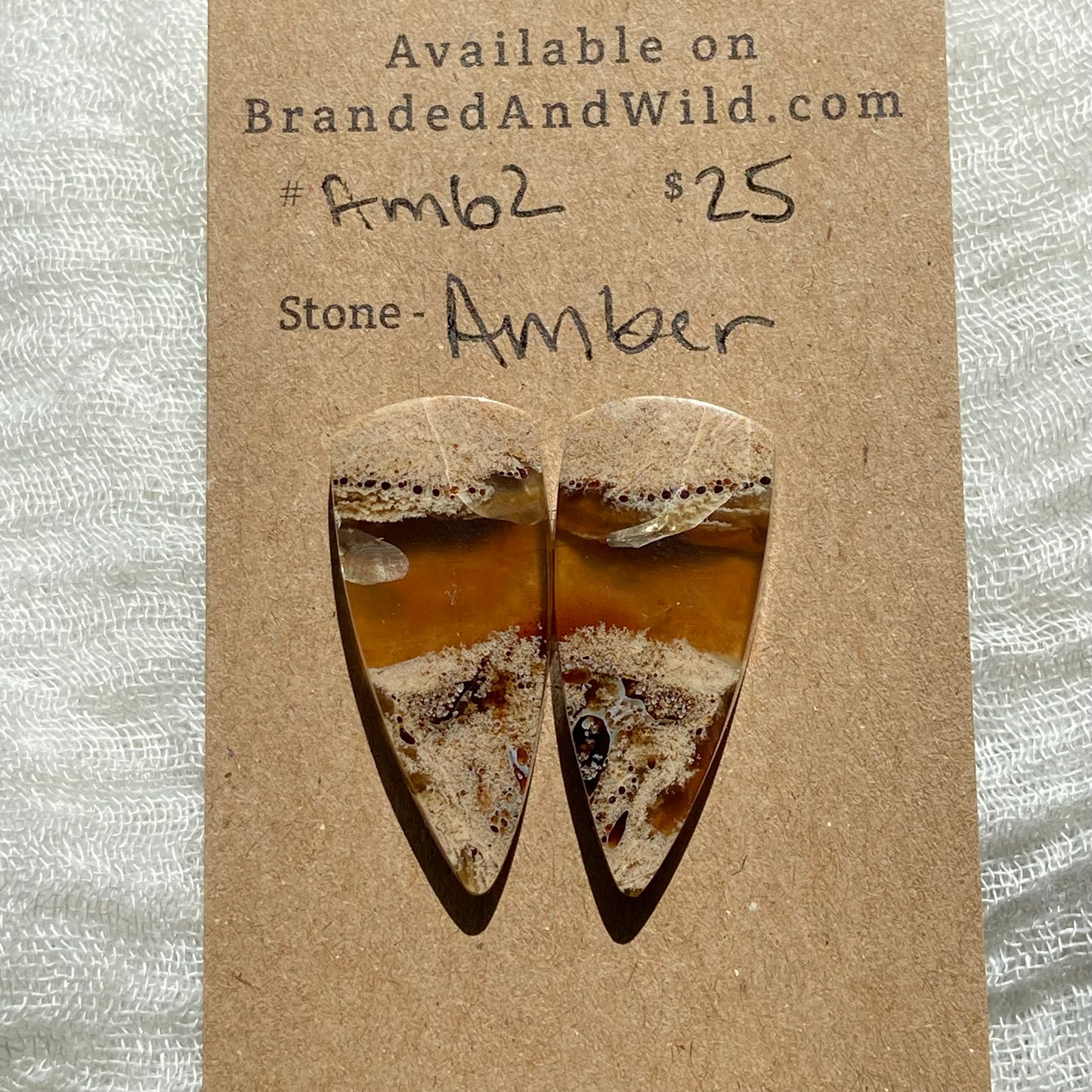 Amber Cabochon AM62