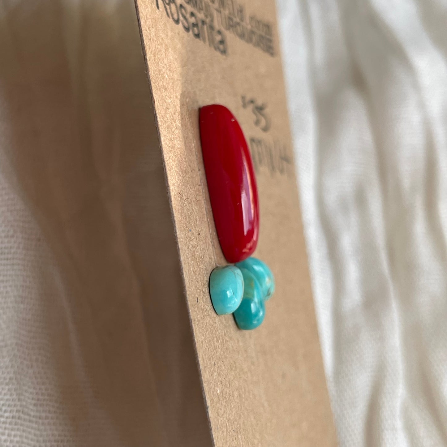 Rosarita / Kingman Turquoise Cabochon - MIX64 2255DF67-8A9F-489D-A873-B6AFF81C2533 Brandedandwild.com
