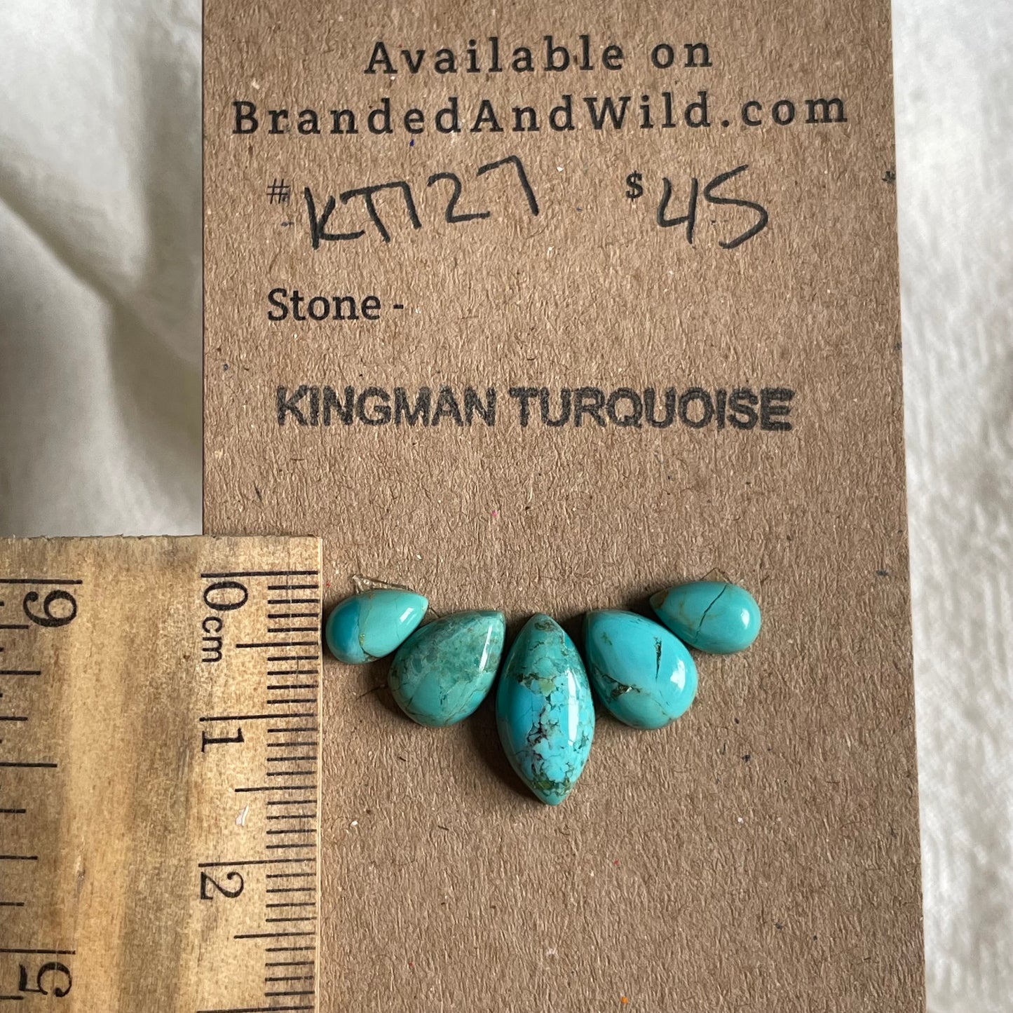 Kingman Turquoise Cabochon - KT127