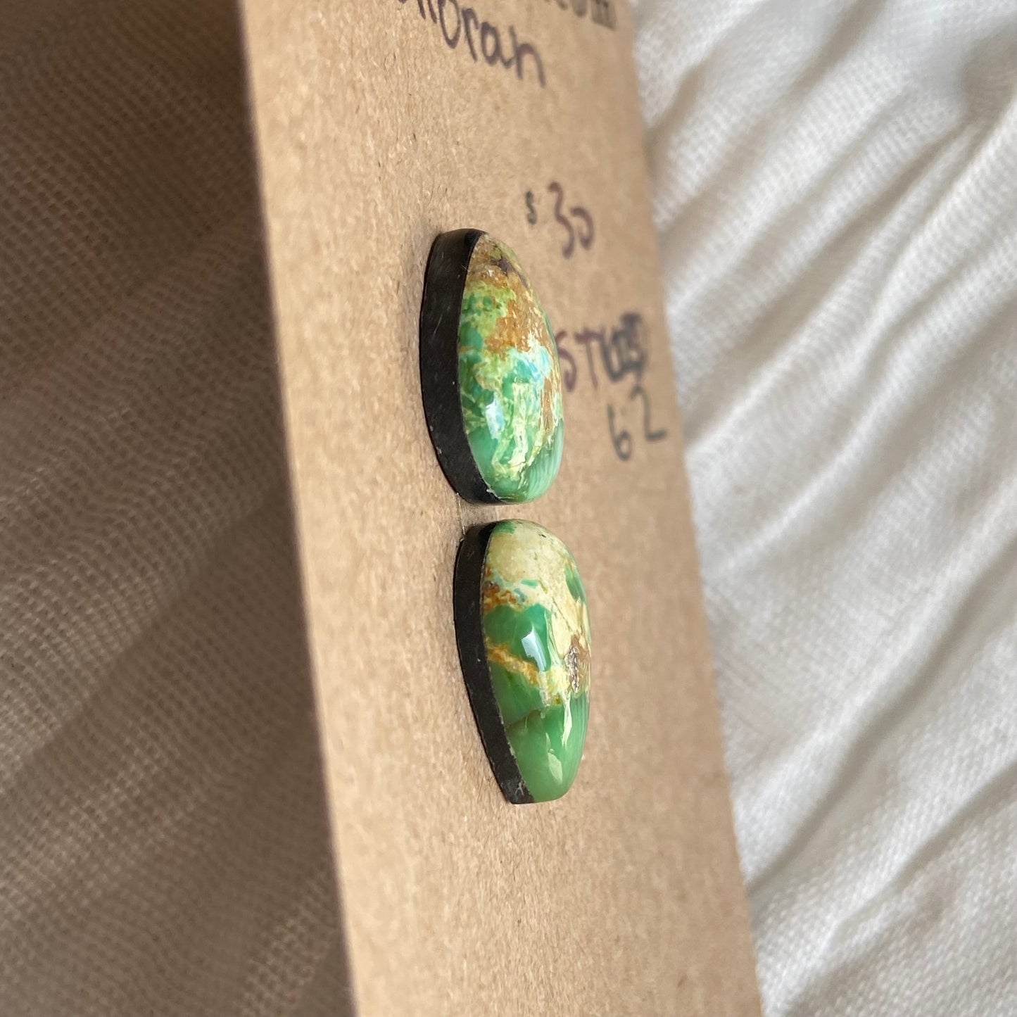 Sonoran Turquoise Cabochon - ST62 2294EF7D-C7C7-475E-9DB7-AE7C35D4853D Brandedandwild.com