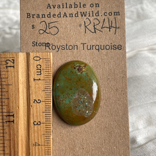 Royston Ribbon Turquoise Cabochon RR44 22AED59B-3F01-4879-9233-D5398428EDEC Brandedandwild.com