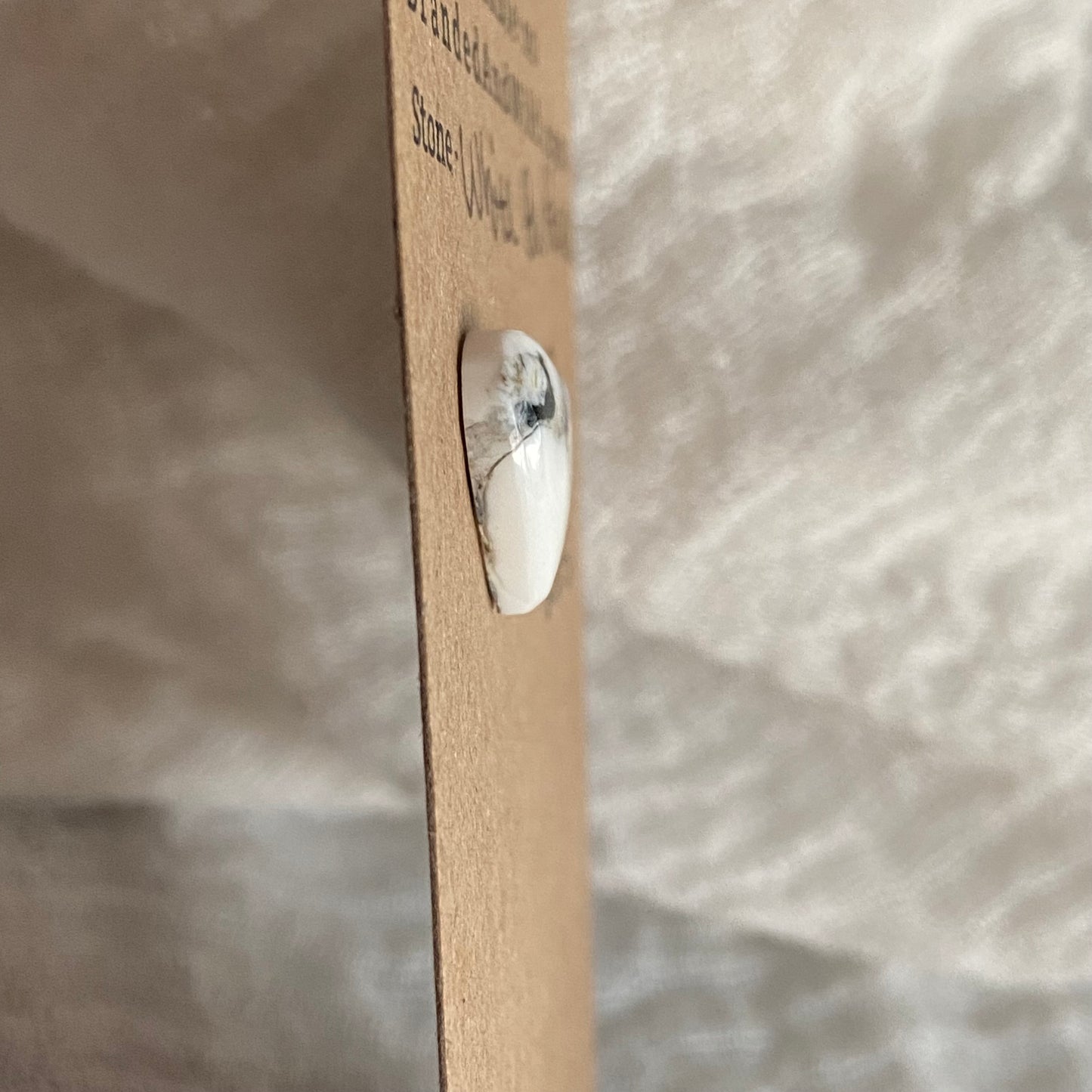 White Buffalo Cabochon - WB51
