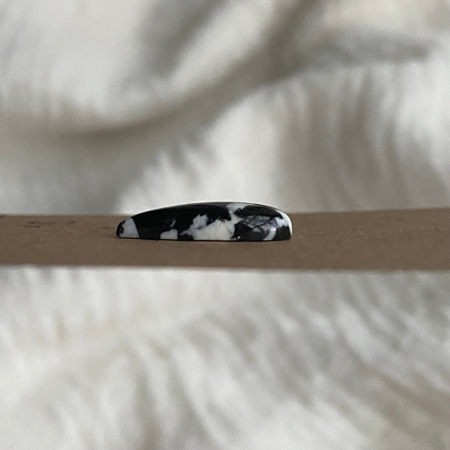 White Buffalo Cabochon - WB60