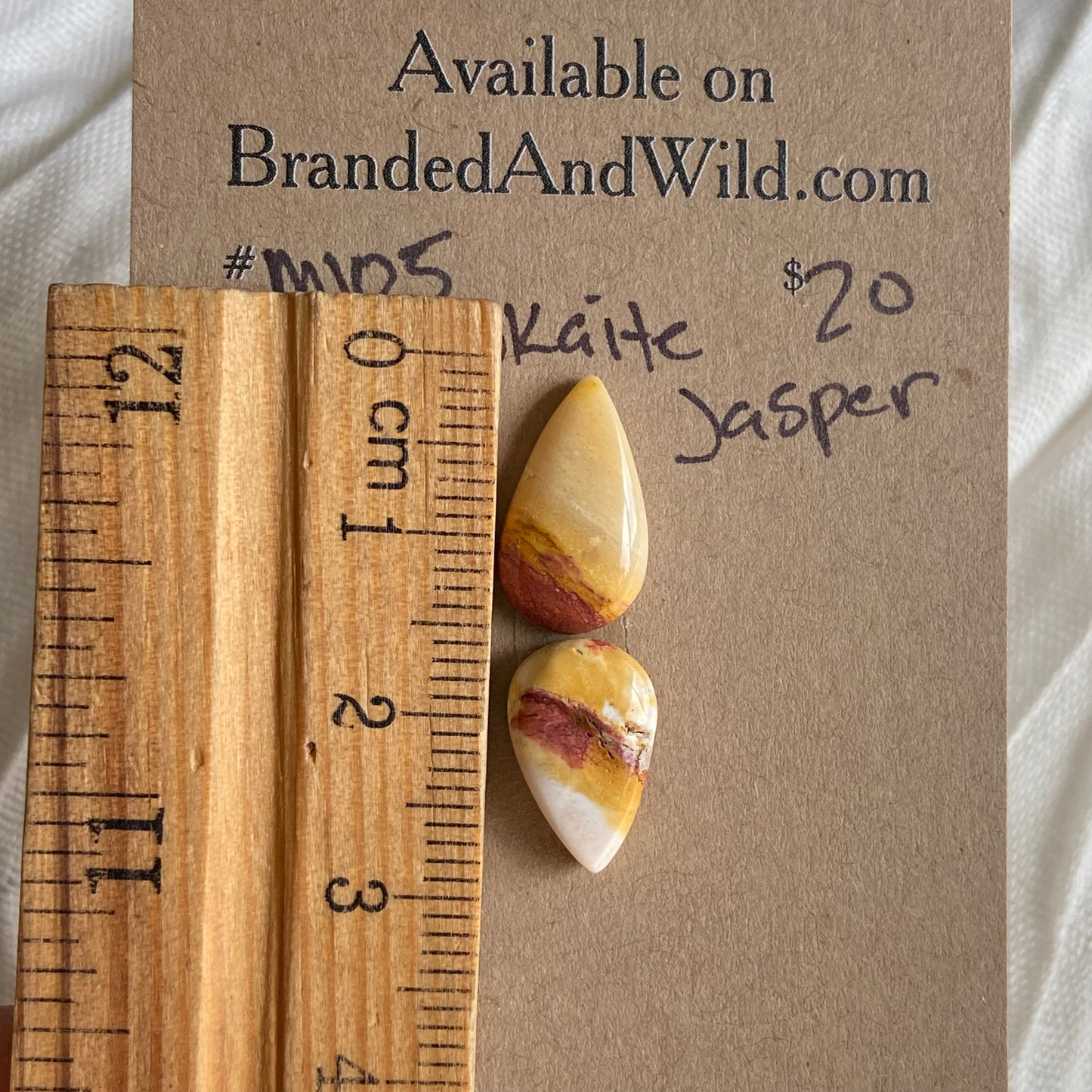 Mookaite Jasper Cabochon - MJ05 231CF9ED-4835-402E-A395-F96641F04AAC Brandedandwild.com