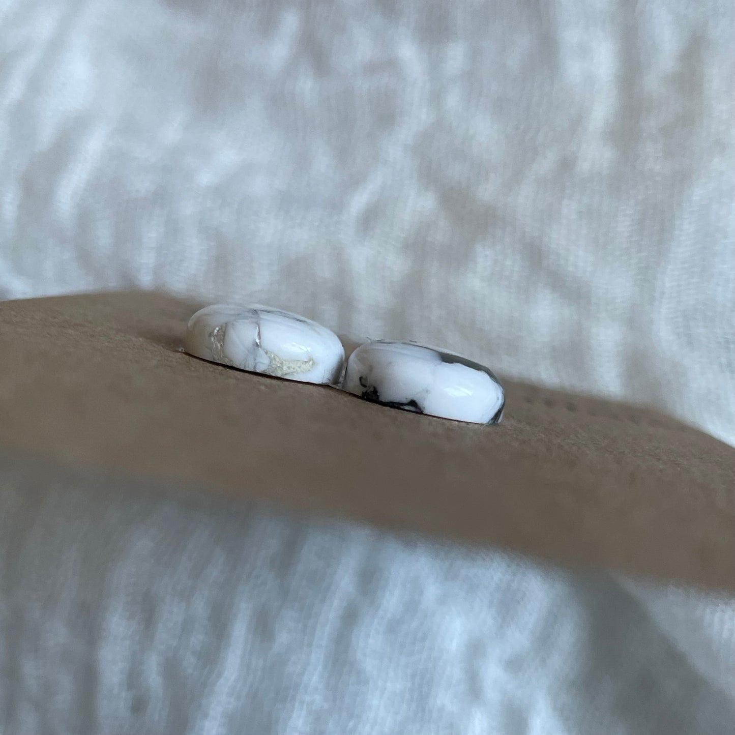 White Buffalo Cabochon - WB38
