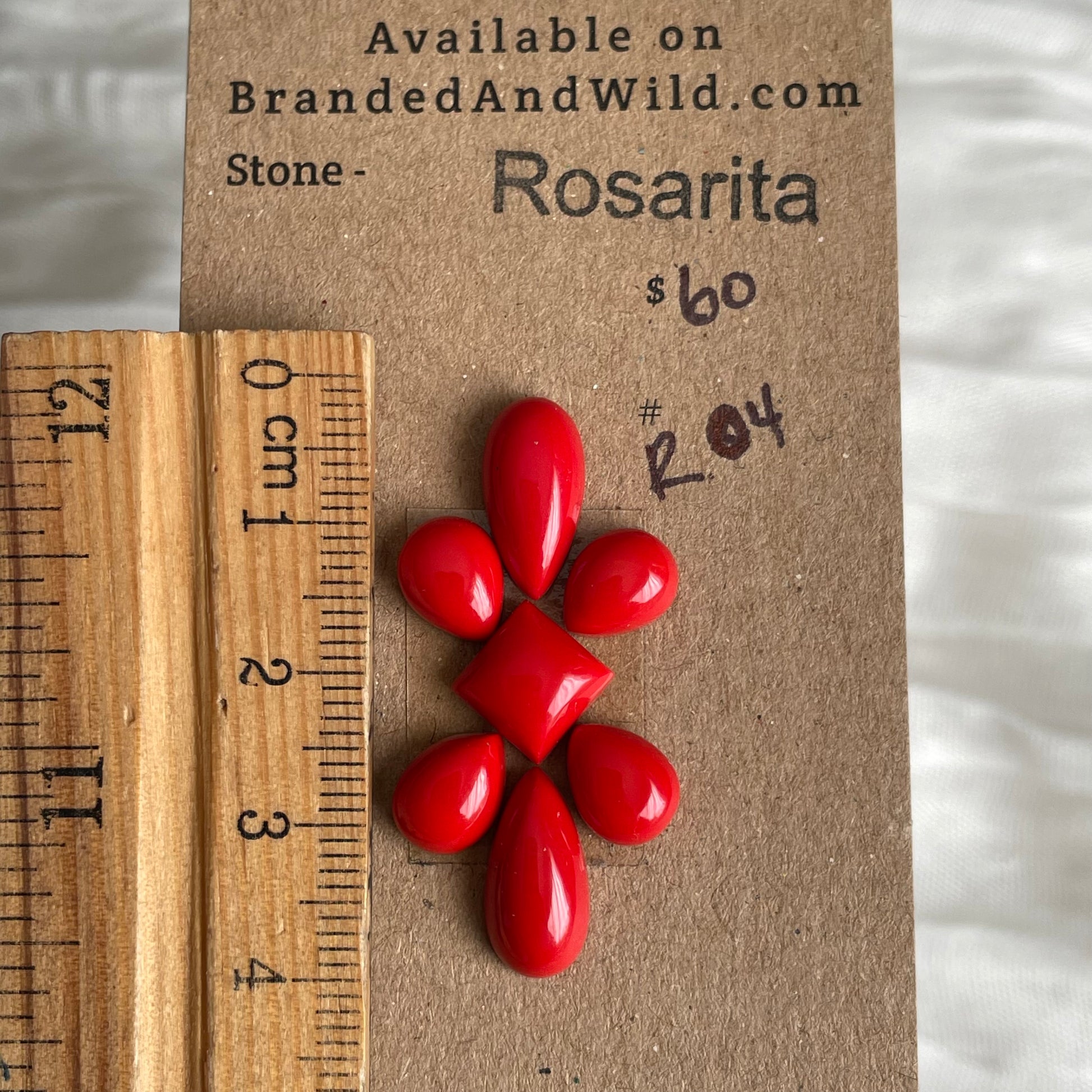 Rosarita - Cabochon - R04 233D0089-2A5B-435F-8FE6-7A7D3D1156AA Brandedandwild.com