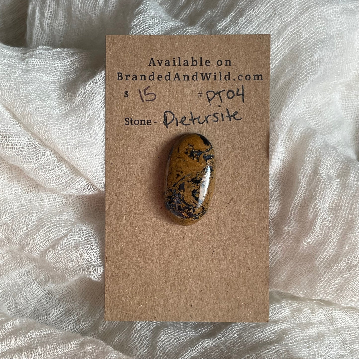 Pietersite Cabochon - PT04 234824BC-1FA2-4A7B-A26C-B4208EFE0611 Brandedandwild.com