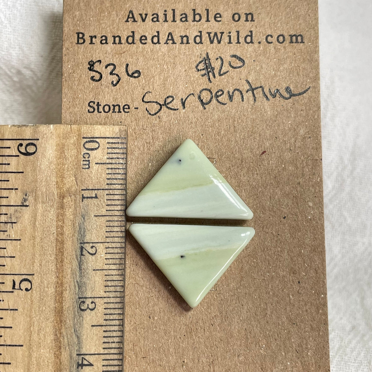 Serpentine - Cabochon - S36 236321C9-E555-452D-91CB-9169D4F935C5 Brandedandwild.com