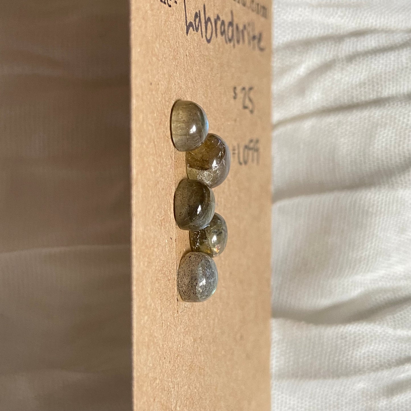 Labradorite Cabochon - L099 2363FA57-E216-41C5-B73B-8883AA3155E7 Brandedandwild.com