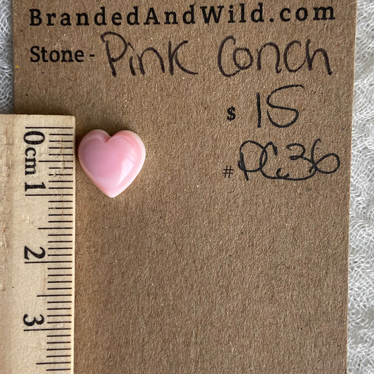 Pink Conch Cabochon - PC36