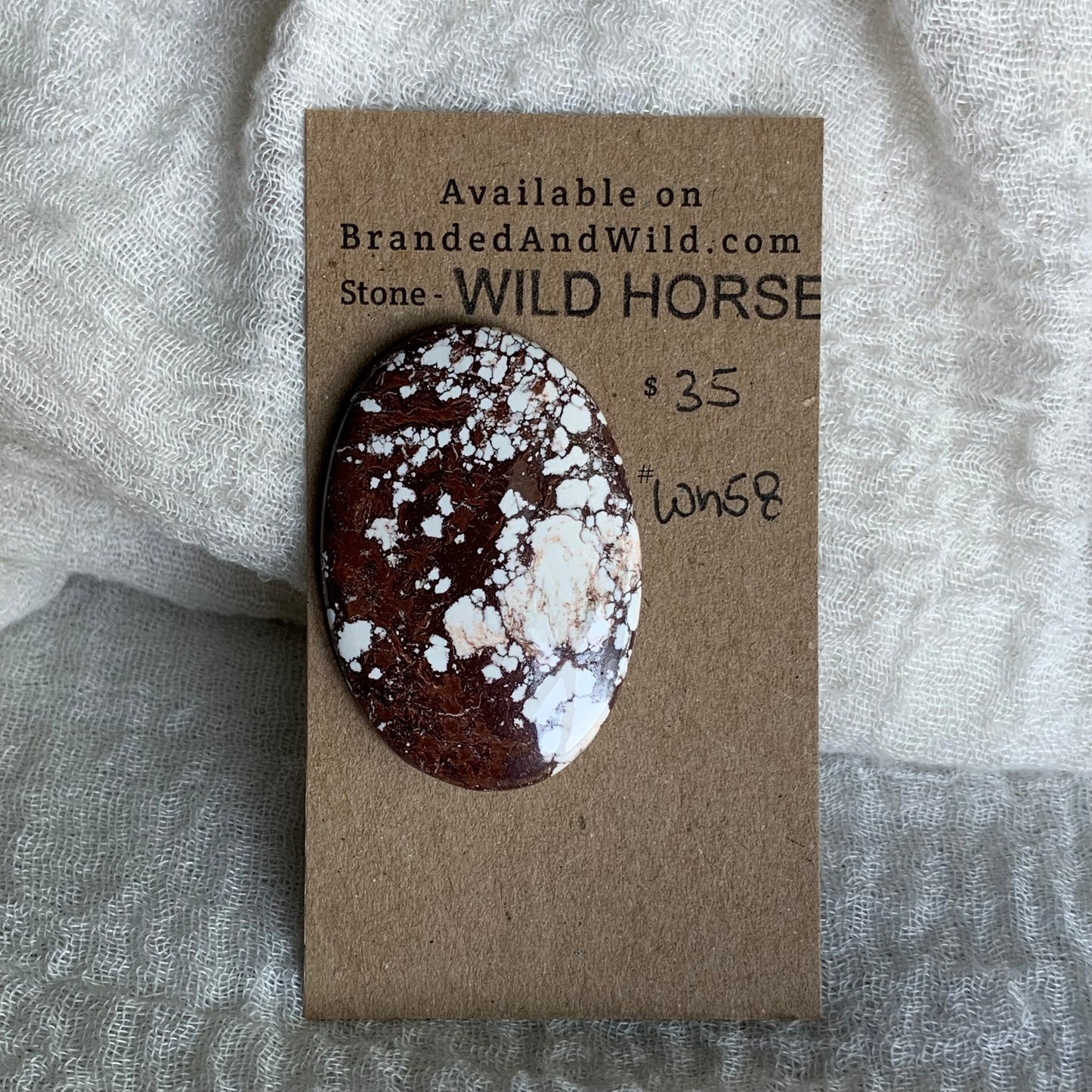 Wild Horse Cabochon - WH58