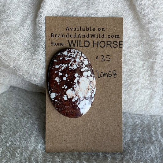Wild Horse Cabochon - WH58